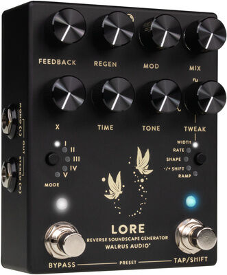 Walrus Audio Lore MKII Black Schwarz