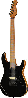 Harley Benton Fusion-IV HSS MN BM Black Metallic Hochglanz