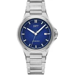 1977 ARSENE Automatik, 41 mm, Zifferblatt Blau, Edelstahlband 904L, Herrenuhr 1977P02161