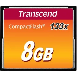 Transcend Ultra Speed (8 GB, CF, UHS-III), Speicherkarte, Schwarz