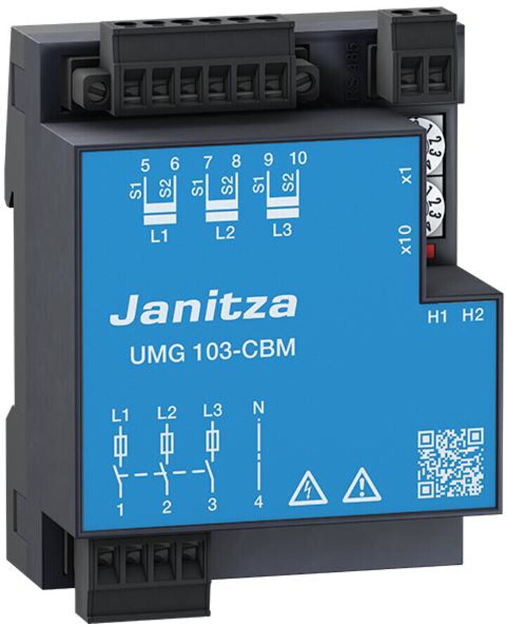 Janitza Electronic Universalmessgerät L-N:80-240VAC UMG 103-CBM (5228001)