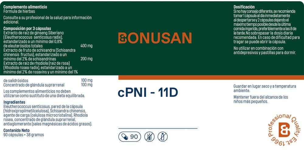 Bonusan Cpni-11D 90 cápsulas