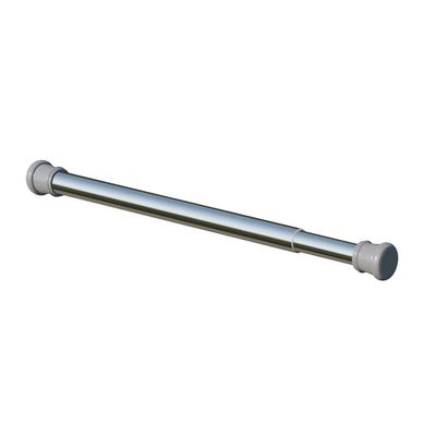 Klemmstange INDEKO Gr. 1, grau (aluminiumfarben), Ø:22mm, Gardinenstangen