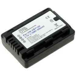 Akku wie Panasonic VW-VBY100, für PANASONIC HC V710, Li-Ion