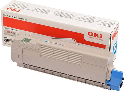 OKI Toner C612 Original Cyan 6000 Seiten 46507507