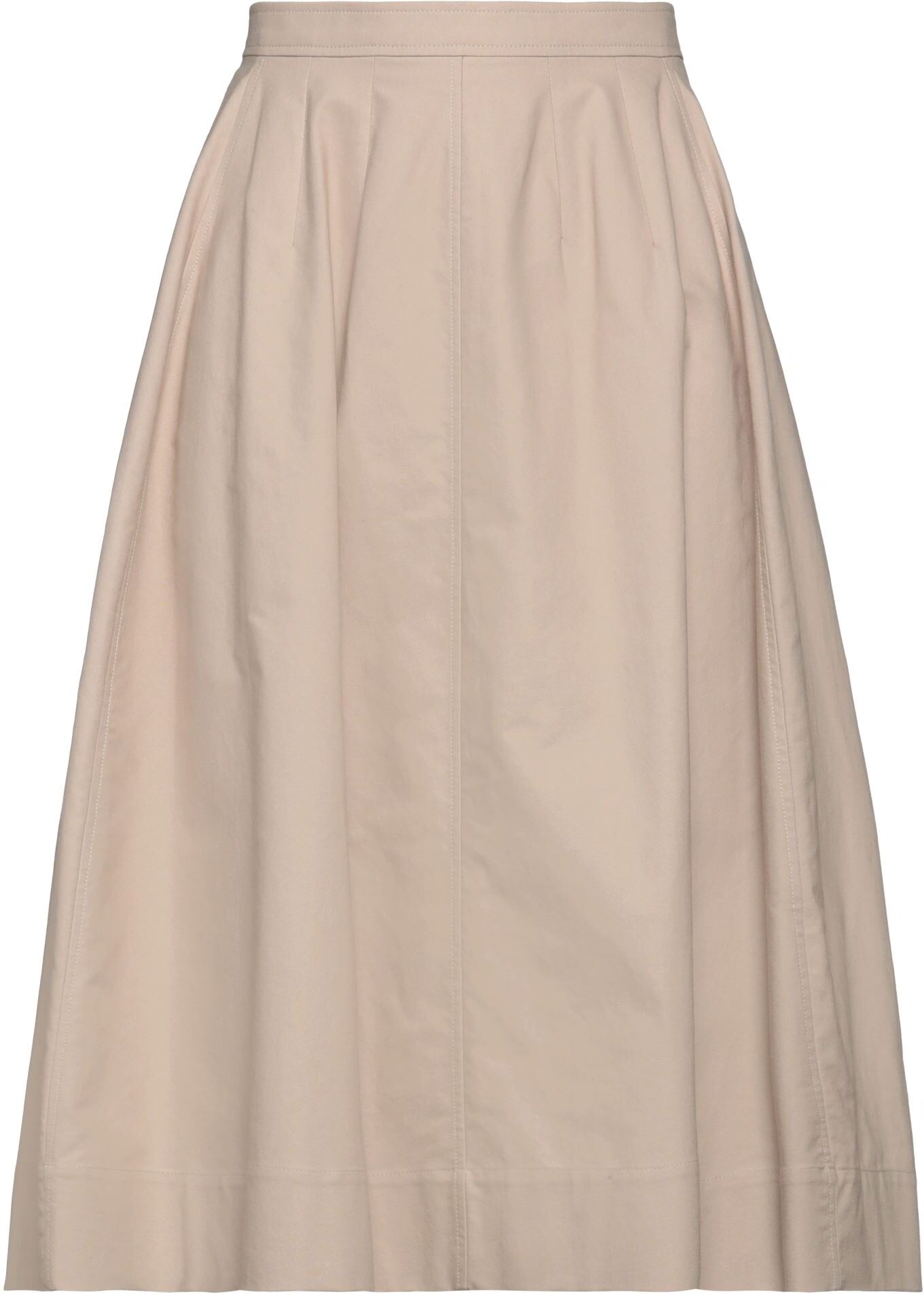 Chloé Falda midi Mujer Beige 38 Mujer