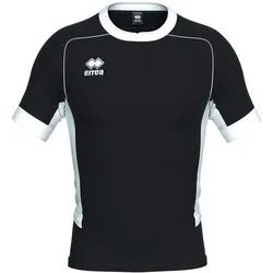 Errea, Unisex, Sportshirt, Shirt Shane S/S Jr (134), Schwarz