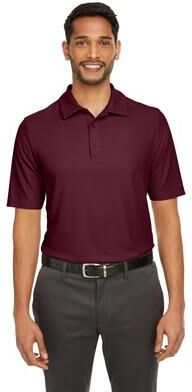 CORE365 CE112 Men's Fusion ChromaSoft Pique Polo Shirt in Burgundy size 2XL   Polyester