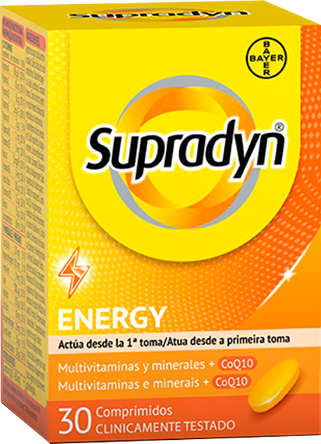 Supradyn Energy 30 Comprimidos