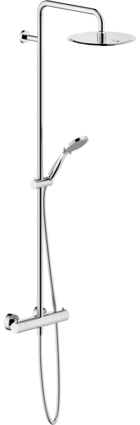 Duschbrause Tago Mat, modernes Design, matt schwarz - Nobili