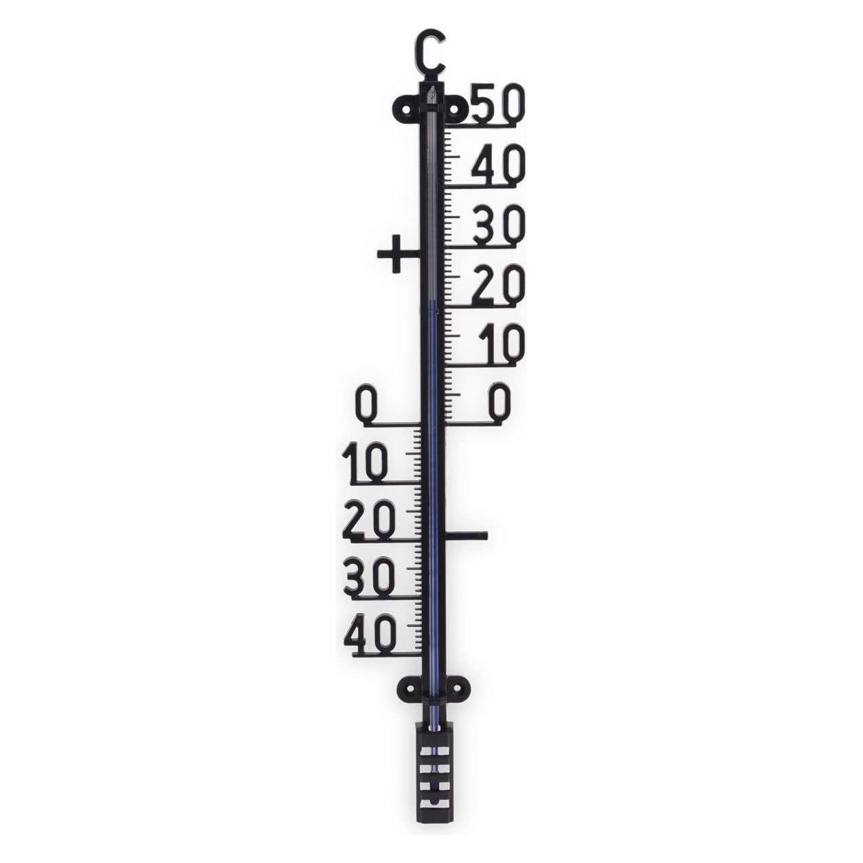 ProGarden Thermometer 40x10Cm Schwarz (33167949)