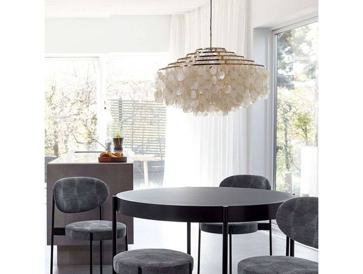 Fun 11 DM Pendelleuchte Brass Finish - Verpan - Wohnzimmer - Metall