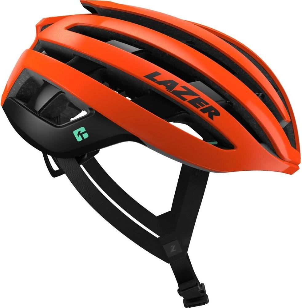 LAZER Helm Z1 KinetiCore Road Flash Orange S (52-56 cm) - leichter Aero-Rennr....