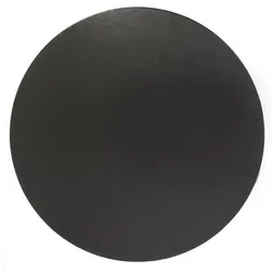 MONOUSO - Karton Scheibe Schwarz 22cm (10 Stück)