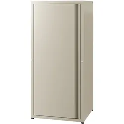 Helloshop26 - Aufbewahrungsschrank/Regal aus Metallstahl 88 x 40 x 35 cm kamelfarben