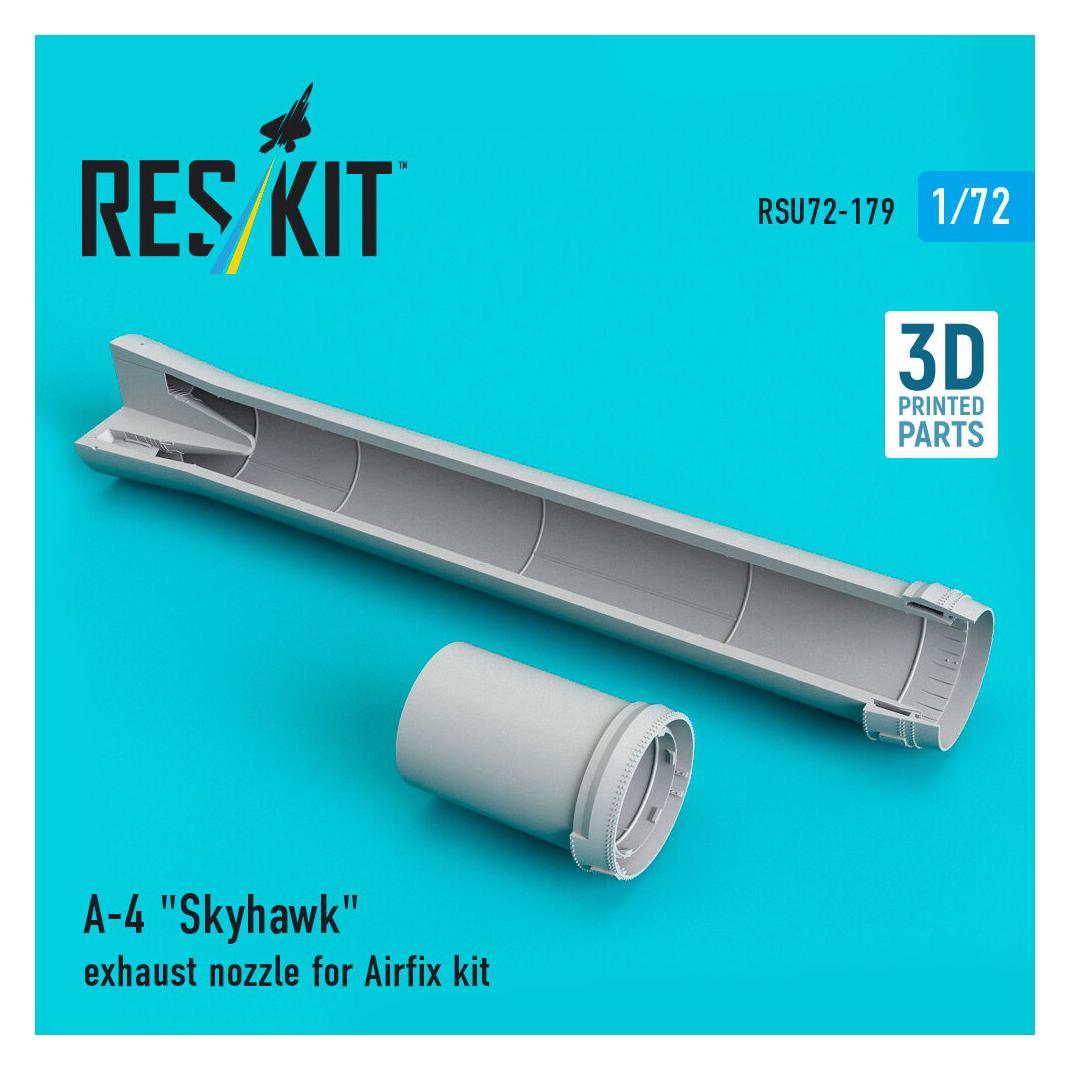 ResKit A-4 Skyhawk exhaust nozzle for Airfix kit (3D Printed) (RSU72-0179)