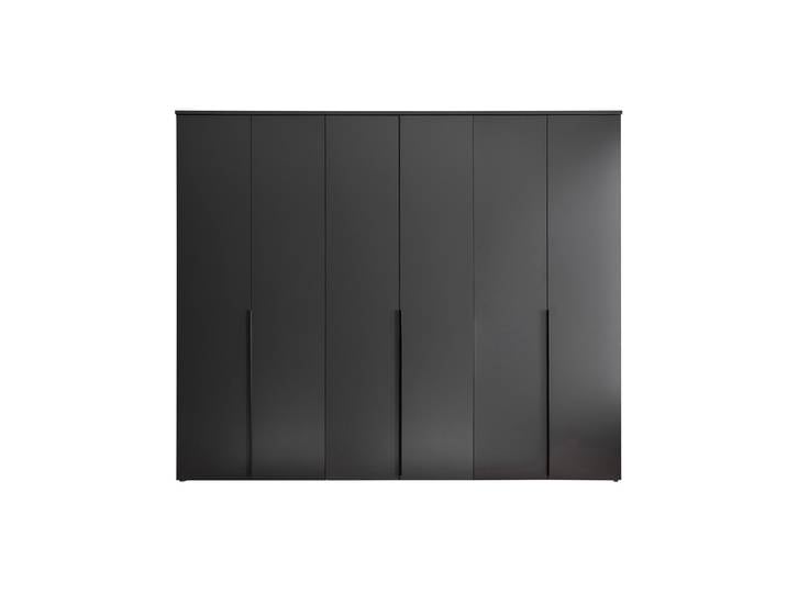 Kleiderschrank graphit - 270 cm - Kleiderschrank 6-türig - KEVO