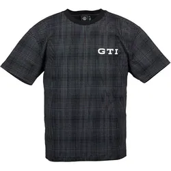 Volkswagen T-Shirt Herren Schwarz Karo GTI Kollektion Größe M 3A4084200B041 - M