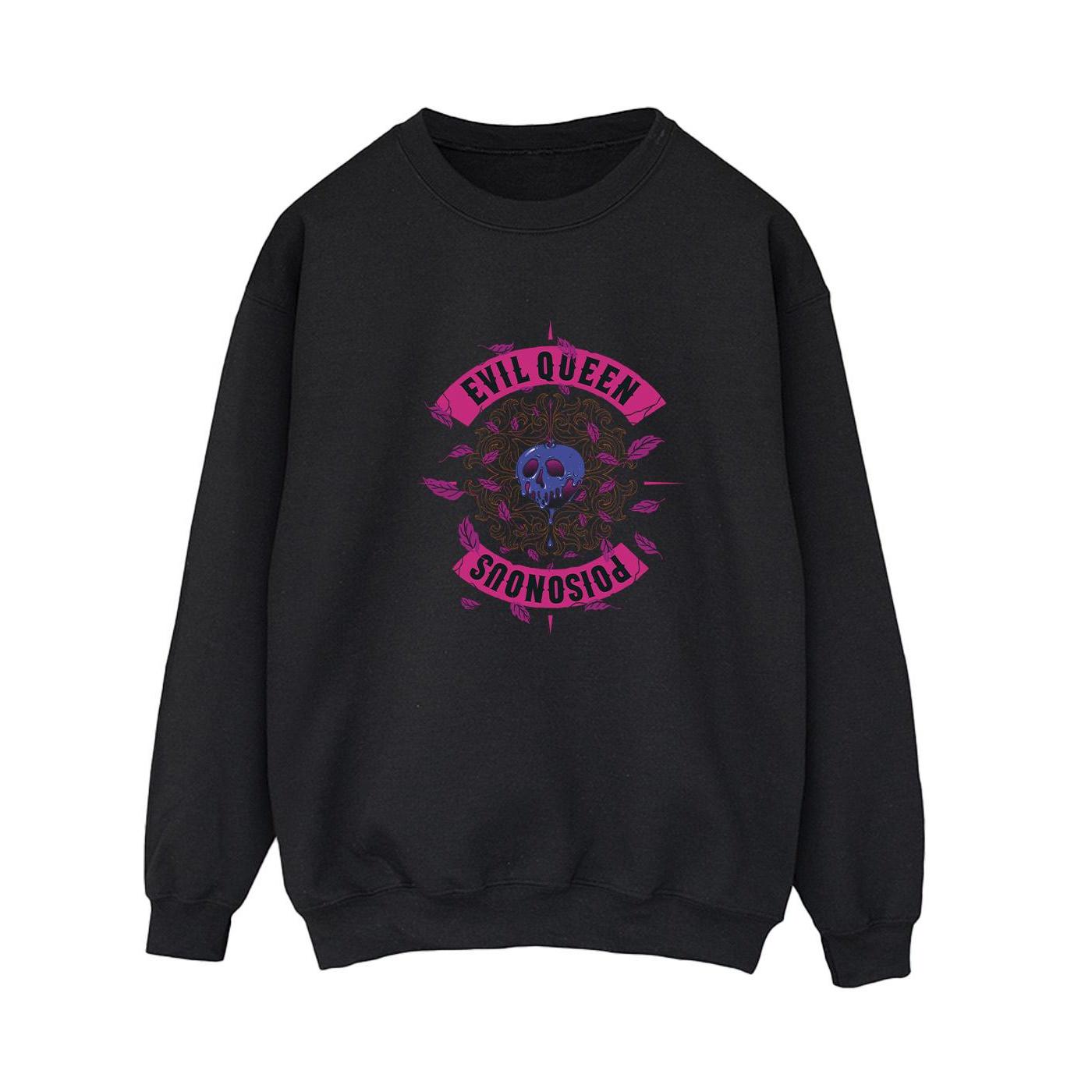 Disney Dames/Dames Villains Poison Apple Sweatshirt (Zwart)