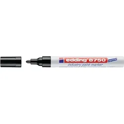 edding Industrie-Lackmarker 8750 schwarz Strich-B. 2-4 mm Rundspitze - 4-8750001