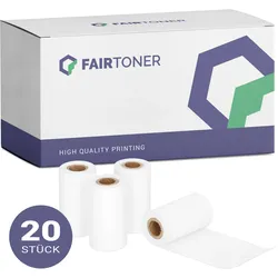 FairToner Kassenrollen 20x 57mm x 18m x 12mm SEPA 38,5mm