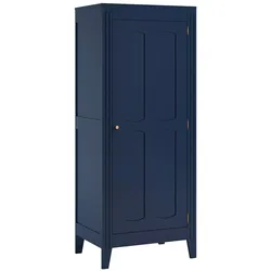 BABYKLEIDERSCHRANK 1 Tür Blau