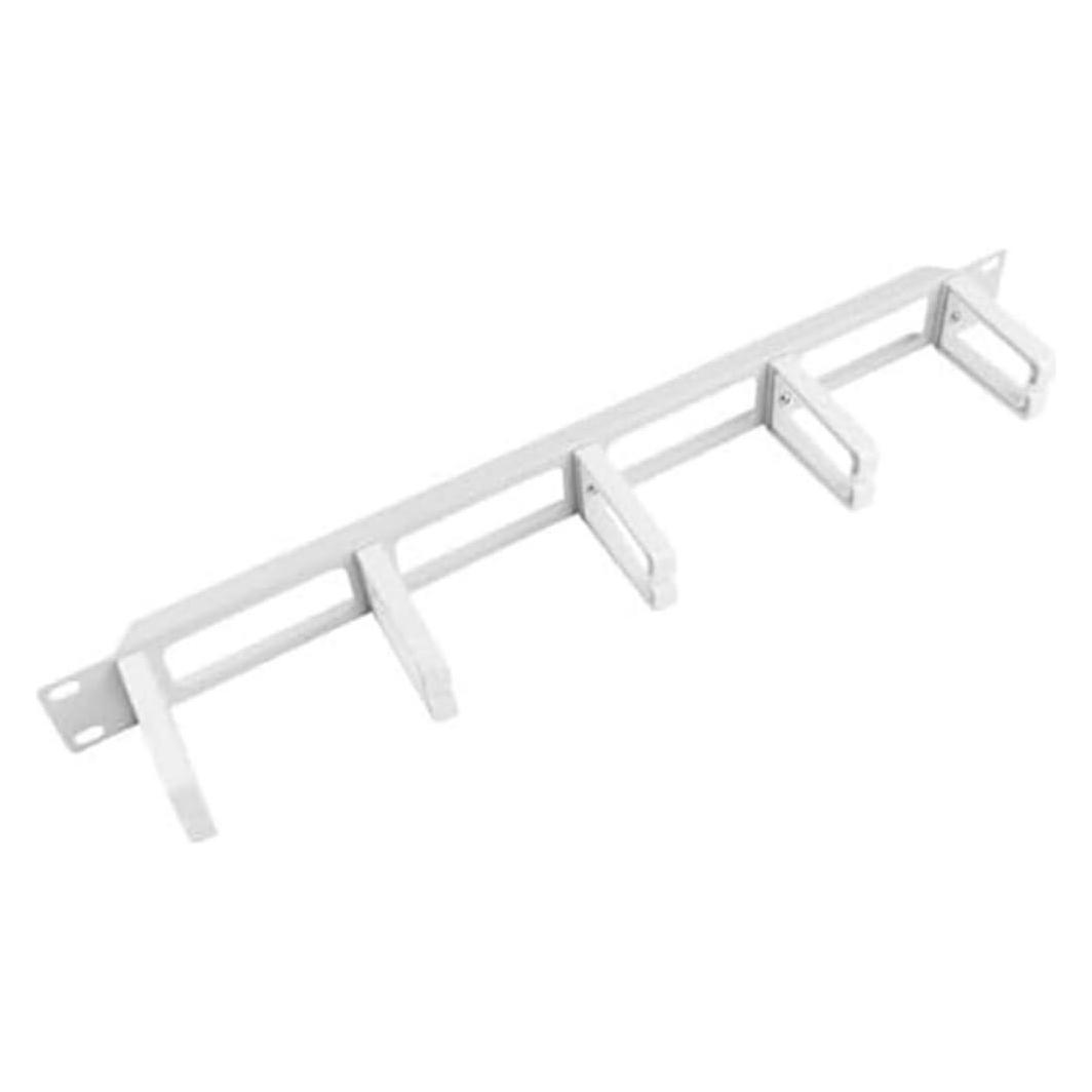 Lanberg 19 " Kabelführungspanel 1 HE grau Typ B (AK-1202-S)