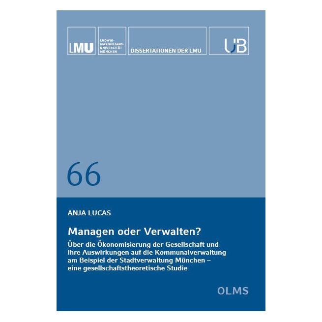 Olms Managen oder Verwalten? (Deutsch, Softcover, Anja Lucas) (56963591)