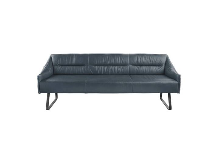 Musterring JustB! SP500 Sitzbank in Leder - Leder Z6927 blue - 232 Modern, Zeitlos