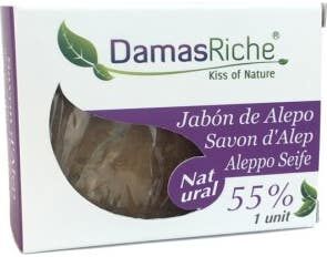 DAMASRICHE Jabón de Alepo 55% Bio 200g