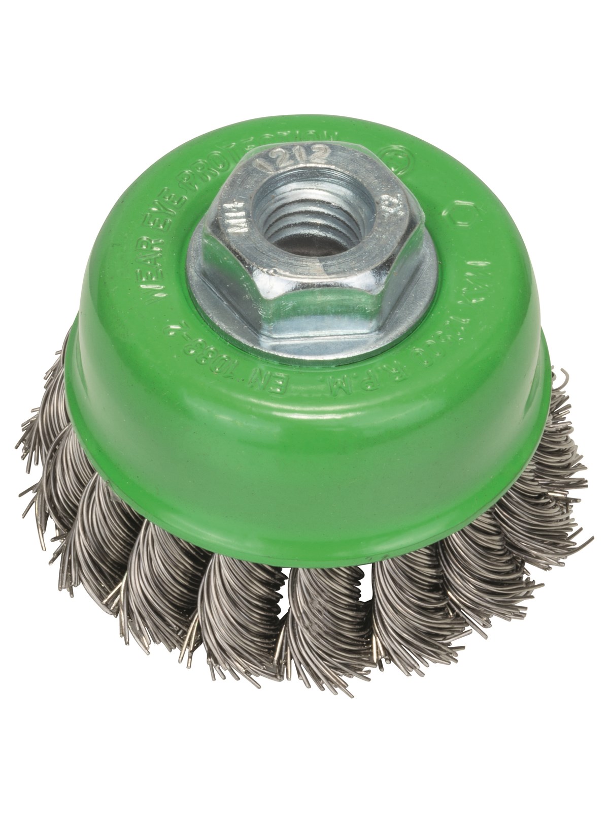 Bosch KOPBØRSTE FLET RUSTFRIT Ø75MM M14