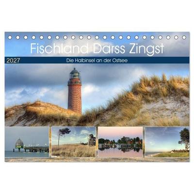 Fischland Darß Zingst – Die Halbinsel an der Ostsee (Tischkalender 2027 DIN A5 quer), CALVENDO Monatskalender
