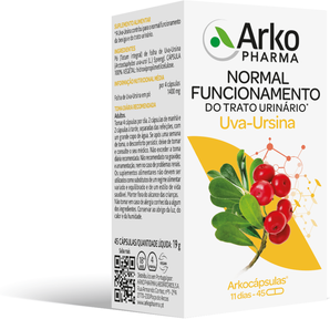 Arkocápsulas Suplemento Infeções Urinárias Cranberry 45 cápsulas