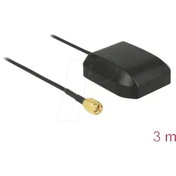 NAVILOCK 60555 - GNSS Antenne,  SMA Stecker, 3 m, outdoor