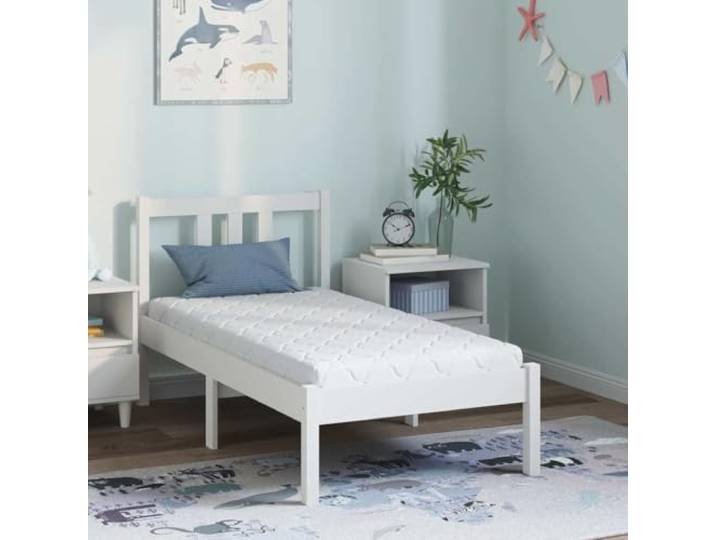Schaumstoffmatratze mit Kokosnussschicht 120 x 60 x 10 cm, Mittelfest, Nur Innenbereich, nicht wendbar, Steppseite zum Schlafen, Abstand zum Bettgestell max. 3 cm
