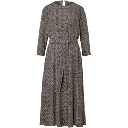 Tchibo - Bedrucktes Webkleid - Damen - Gr. 38 - schwarz/print