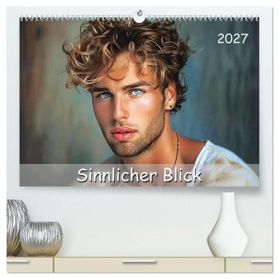 Sinnlicher Blick (hochwertiger Premium Wandkalender 2027 DIN A2 quer), Kunstdruck in Hochglanz