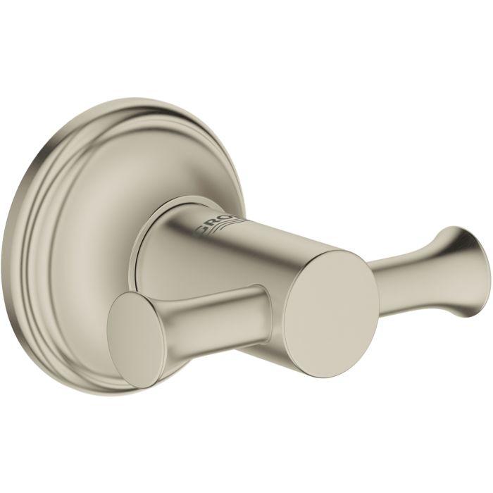 Grohe Essentials Authentic Haken 40656EN1 brushed nickel, verdeckte Befestigung
