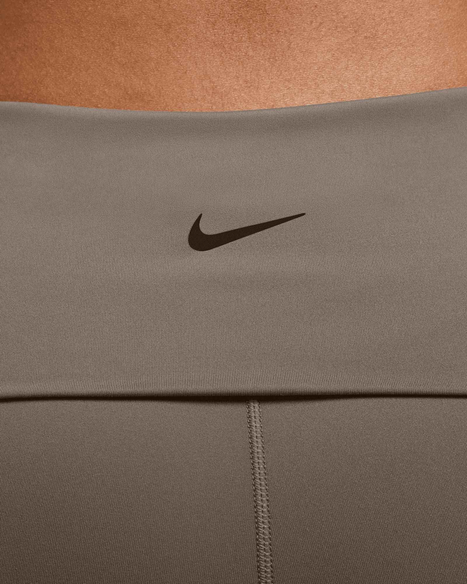 Nike Dri Fit One Flare W - Pantalone Training - Donna - Marrone S