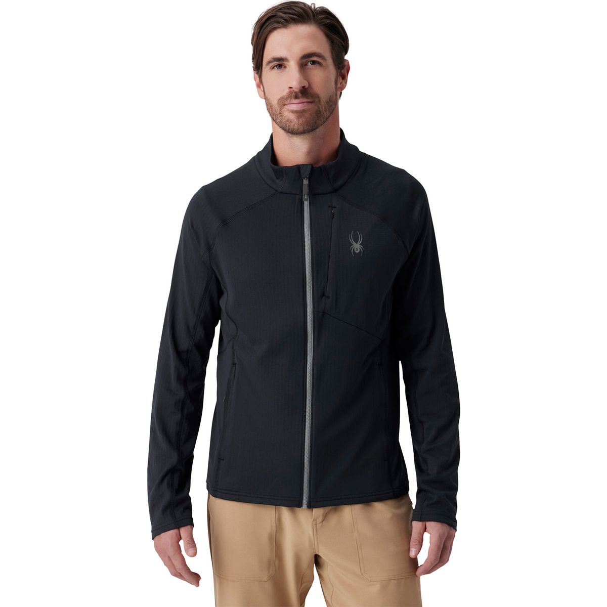 Spyder Gridweb Fleece Jacket black (BLK) S 38A483622-BLK-S