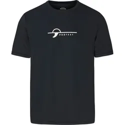Protest Core Surf Shirt Herren | Gr. L | schwarz - schwarz