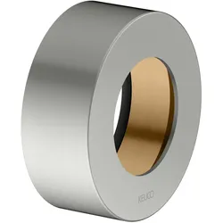 KEUCO Verlängerungs-Rosette für Ventile Unterputz, Rosettenform rund, 59551060281, Farbe: Edelstahl-finish