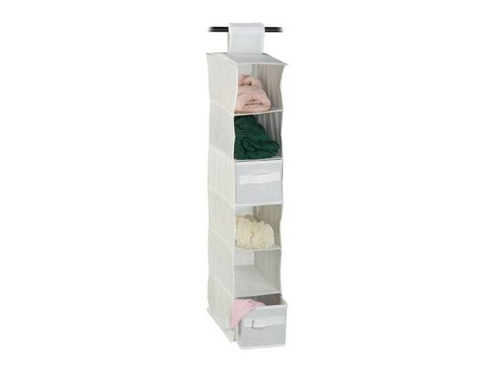 Relaxdays Lot de 4 étagères suspendues en tissu