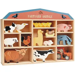 Tender Leaf Toys Bauernhoftiere Display