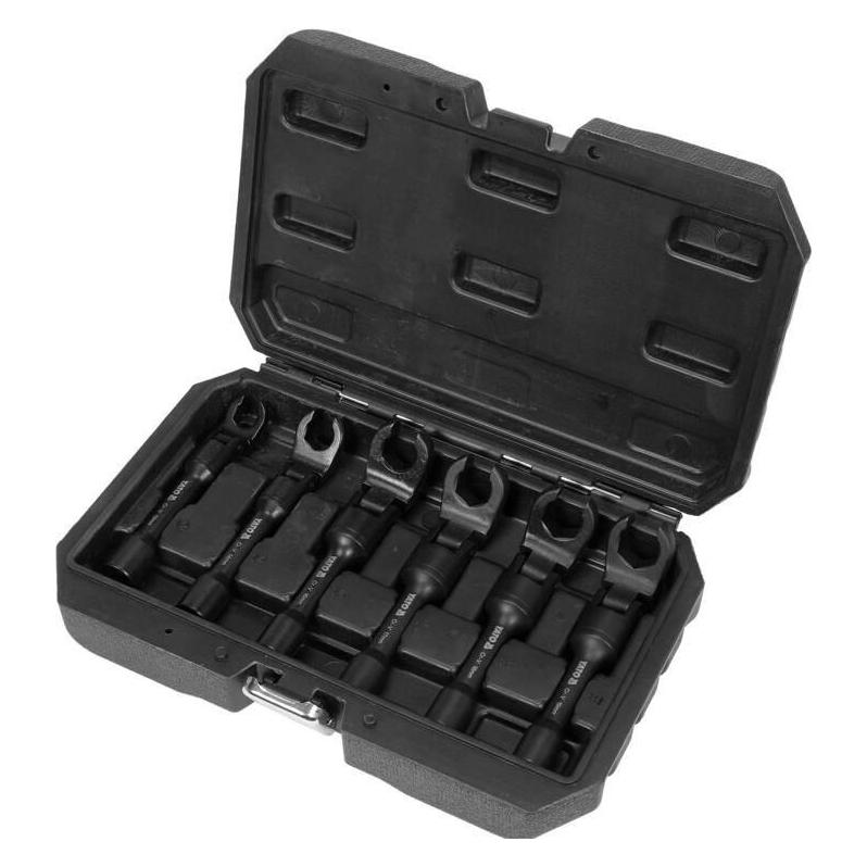 Yato KLUCZE PRZEGUBOWE OCZKOWE OTWARTE 3/8" kpl. 6el. (YT-01440)