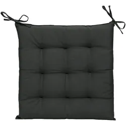 Sitzkissen NILS anthrazit (BHT 40x4x40 cm) - BHT 40x4x40 cm