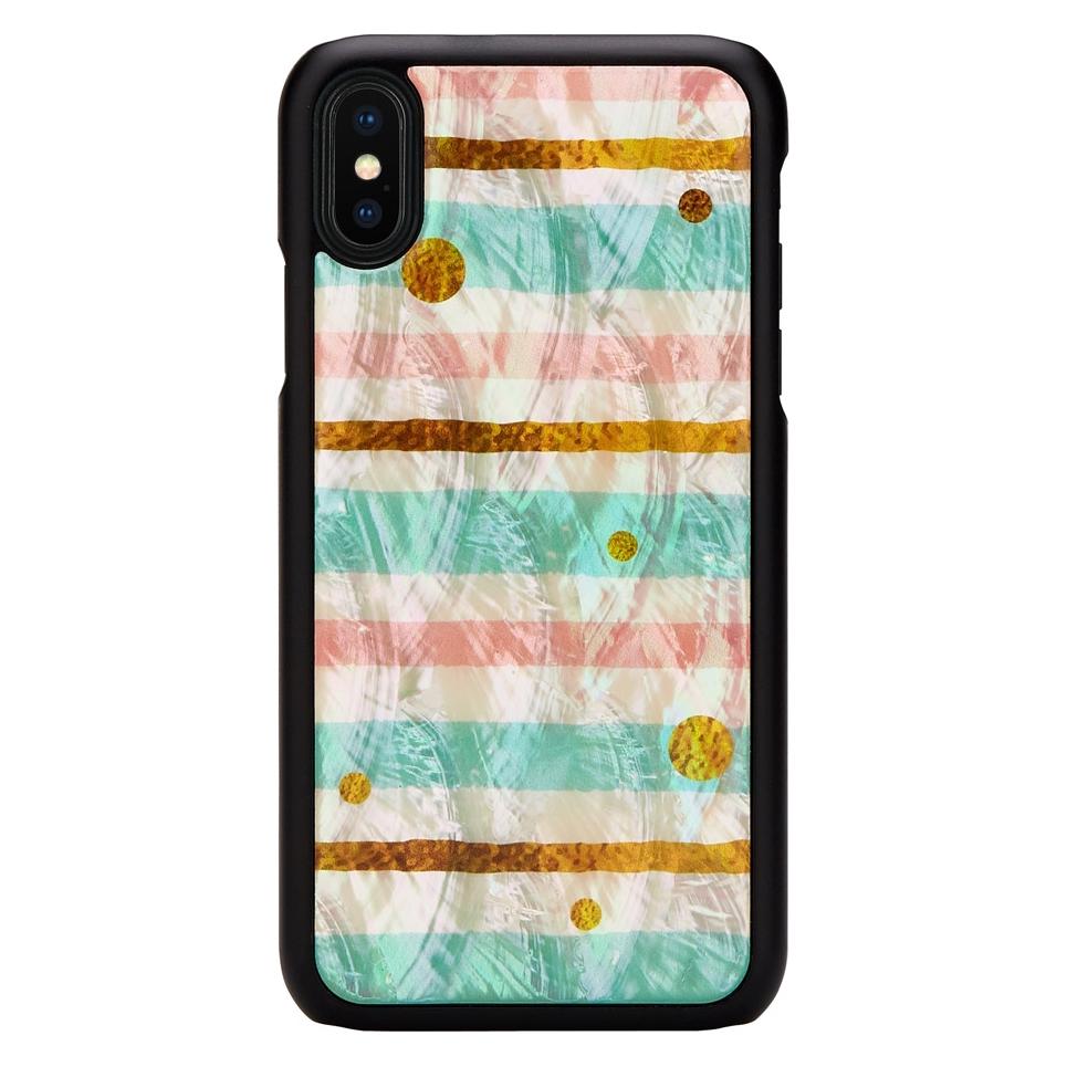 Ikins SmartPhone case iPhone XS/S pop mint black (Apple iPhone XS) (1000000516)