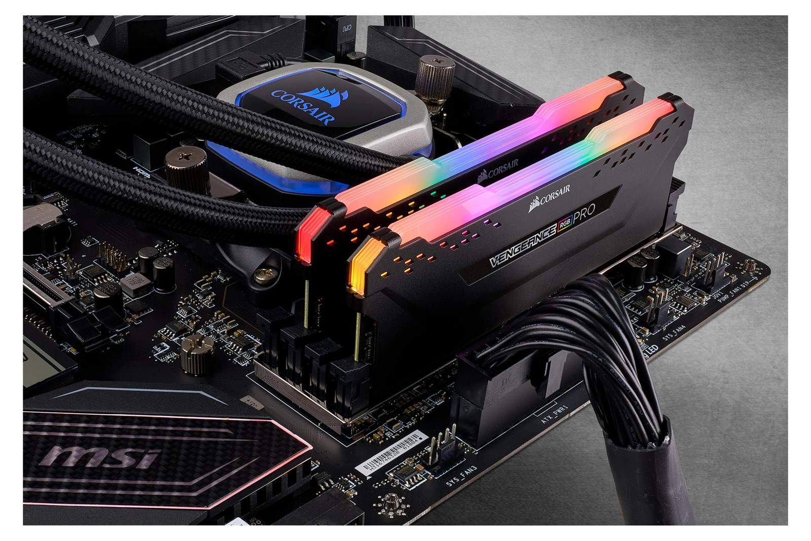 Corsair Vengeance RGB PRO 16GB DDR4-3200 Dual-kit (2x 8GB) Geheugenset, Zwart