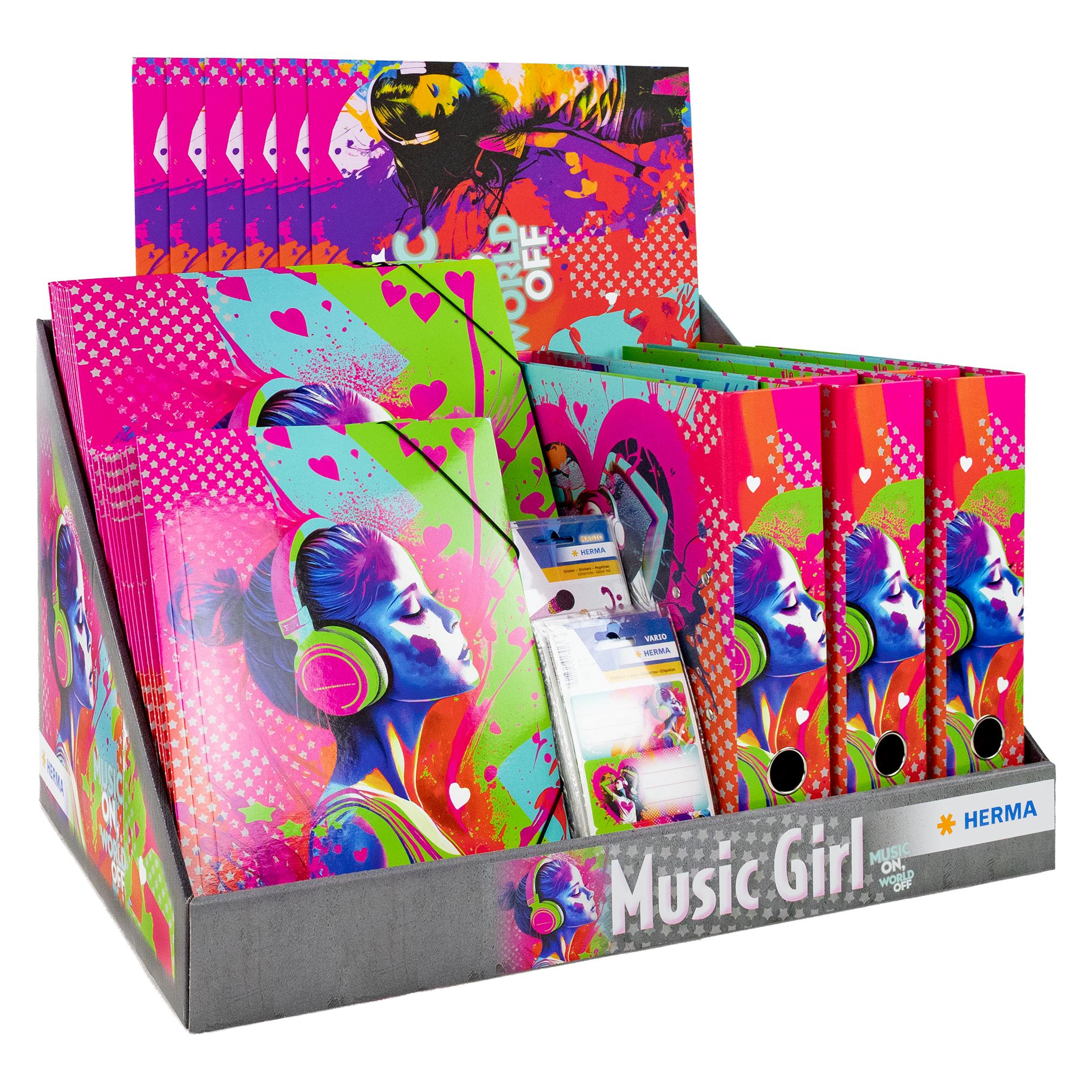 Herma Warenpaket Music Girl sortiert (20163)