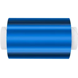 Fripac Alufolie 20/21 my, 100 m x 12 cm - Blau